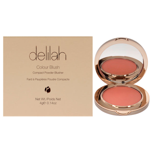 Delilah Colour Blush Compact Powder Blusher - Clementine by Delilah for Women - 0.14 oz Blush