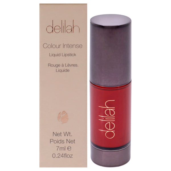 Delilah Colour Intense Liquid Lipstick - Flame by Delilah for Women - 0.24 oz Lipstick