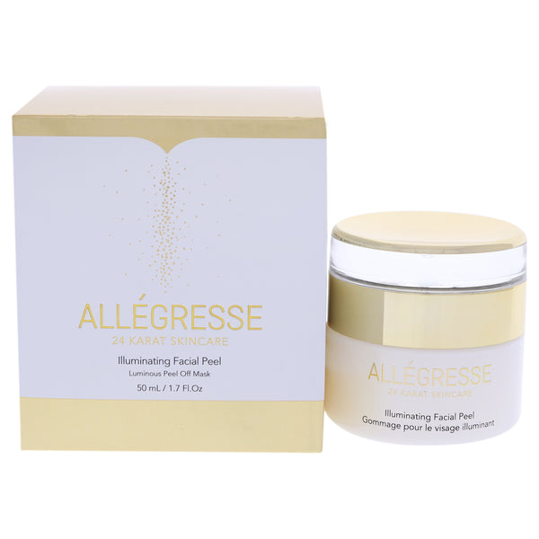 Allegresse 24K Illuminating Facial Peel by Allegresse 24K for Unisex - 1.7 oz Facial Peel