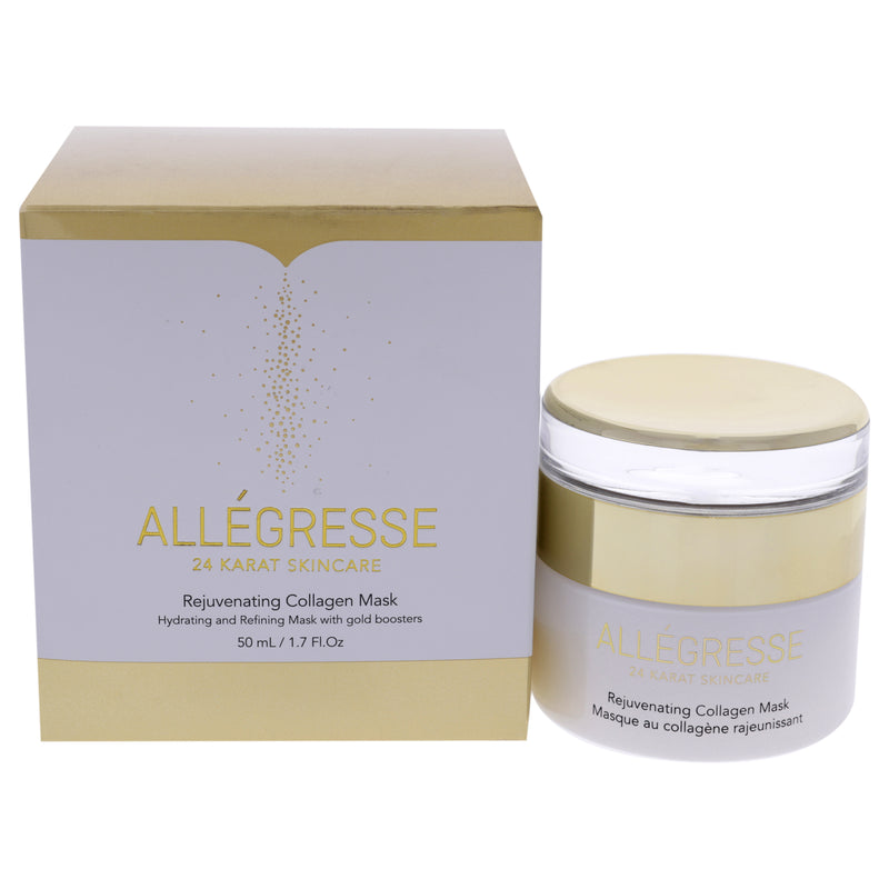 Allegresse 24K Rejuvenating Collagen Mask by Allegresse 24K for Unisex - 1.7 oz Mask