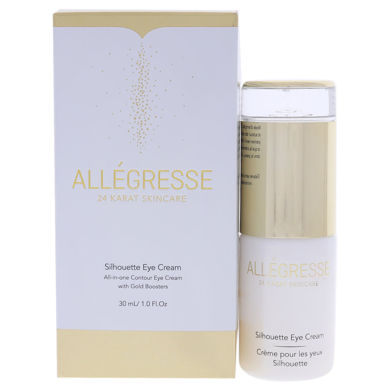 Allegresse 24K Silhouette Eye Cream by Allegresse 24K for Unisex - 1 oz Cream