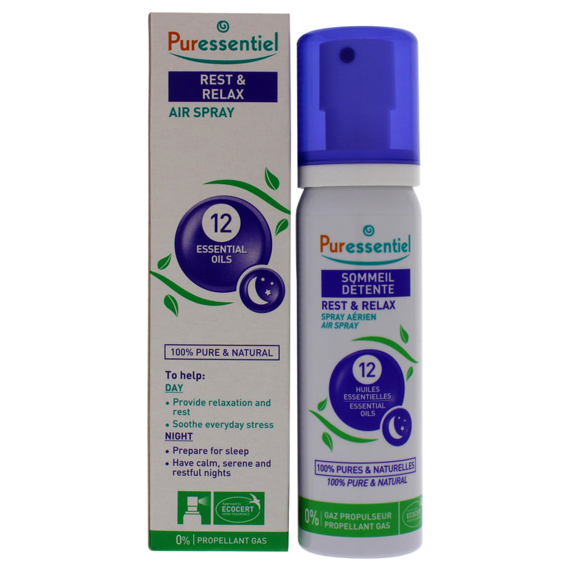 Puressentiel Rest and Relax Air Spray by Puressentiel for Unisex - 2.5 oz Spray