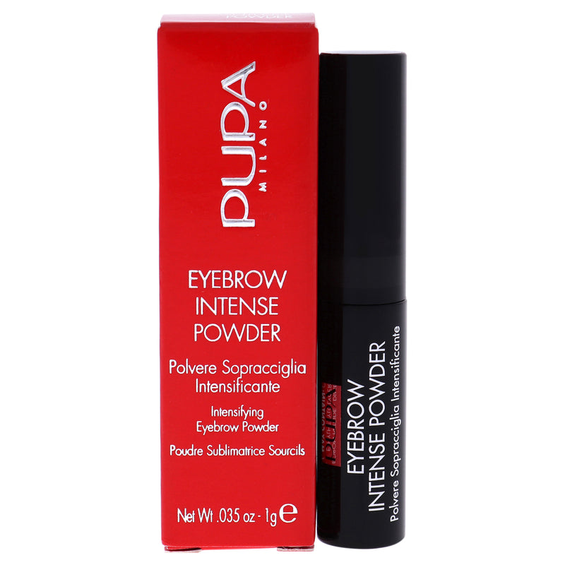 Pupa Milano Eyebrow Intense Powder - 004 Extra Dark by Pupa Milano for Women - 0.035 oz Eyebrow