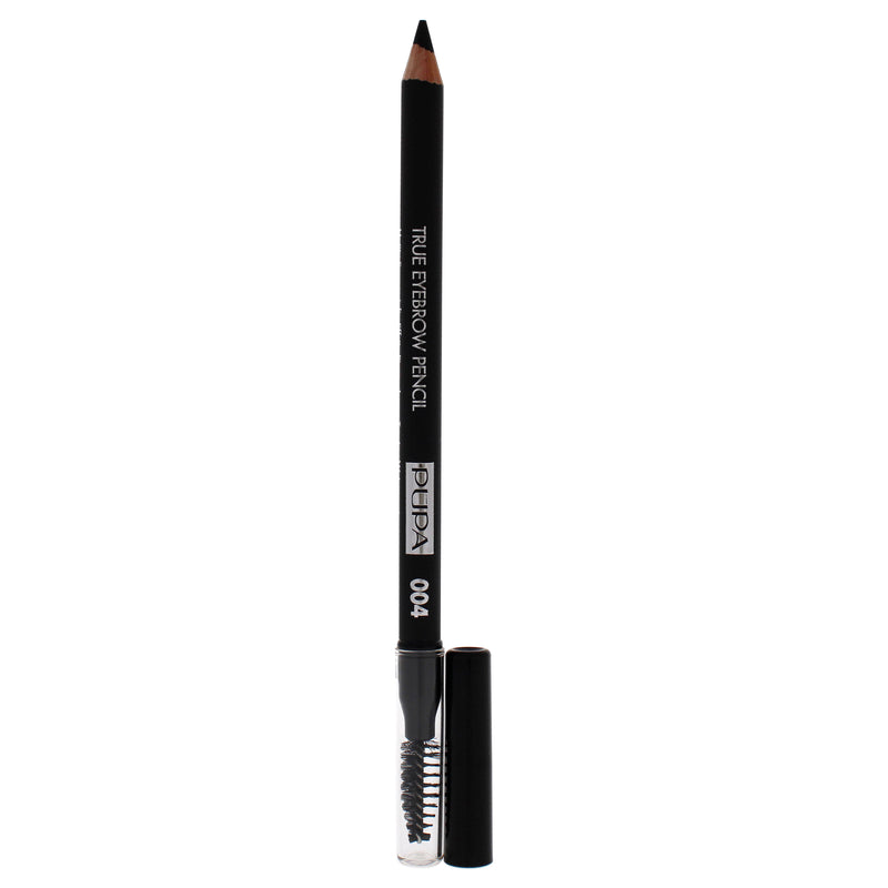 Pupa Milano True Eyebrow Pencil Pencil - 004 Extra Dark by Pupa Milano for Women - 0.038 oz Eyebrow Pencil