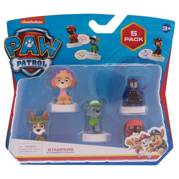 PMI Paw Patrol Stampers Blister - (S1) - C by PMI for Kids - 5 Pc Stampers