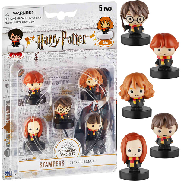 PMI Harry Potter Stampers Blister - 5 (S1) - A by PMI for Kids - 5 Pc Stampers
