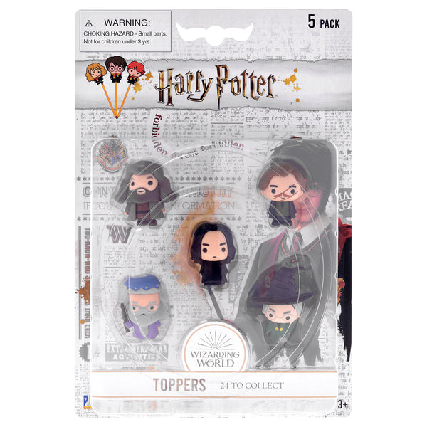 PMI Harry Potter Pencil Toppers Blister - 5 (S1) - C by PMI for Kids - 5 Pc Topper