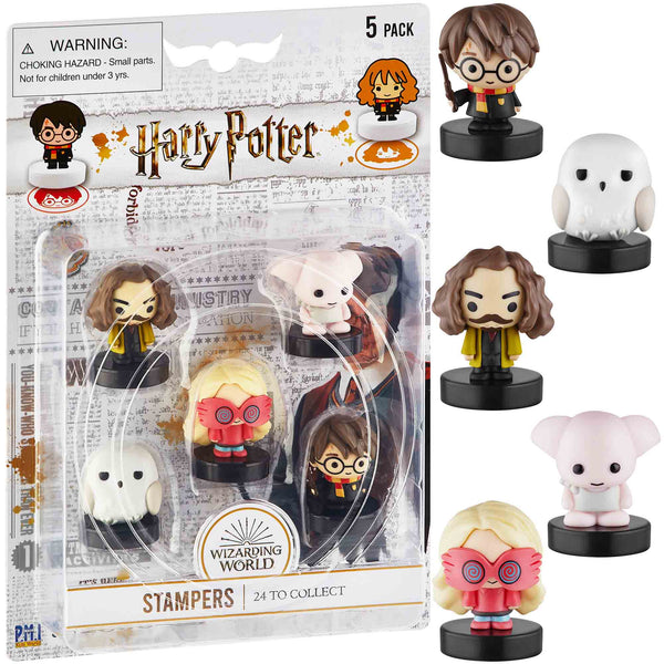 PMI Harry Potter Stampers Blister - 5 (S1) - E by PMI for Kids - 5 Pc Stampers