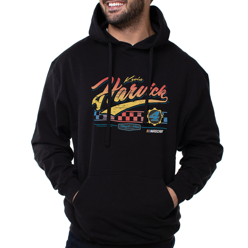 DelSol NASCAR Hooded Sweatshirt - Kevin Harvick - 3 Black by DelSol for Men - 1 Pc T-Shirt (S)