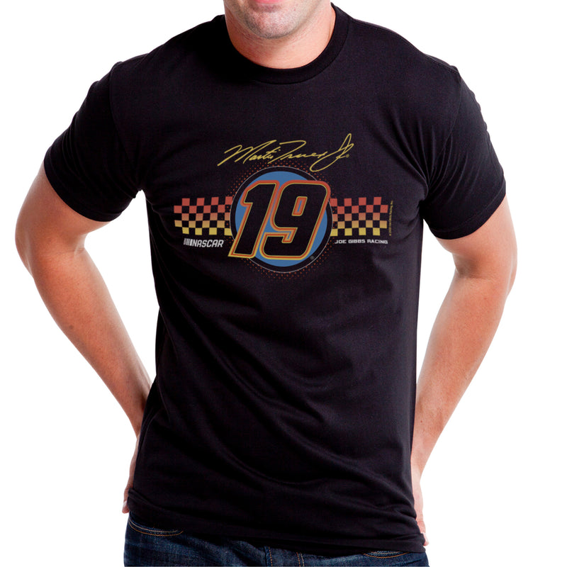 DelSol NASCAR Mens Classic Crew Tee - Martin Truex Jr - 1 Black by DelSol for Men - 1 Pc T-Shirt (S)