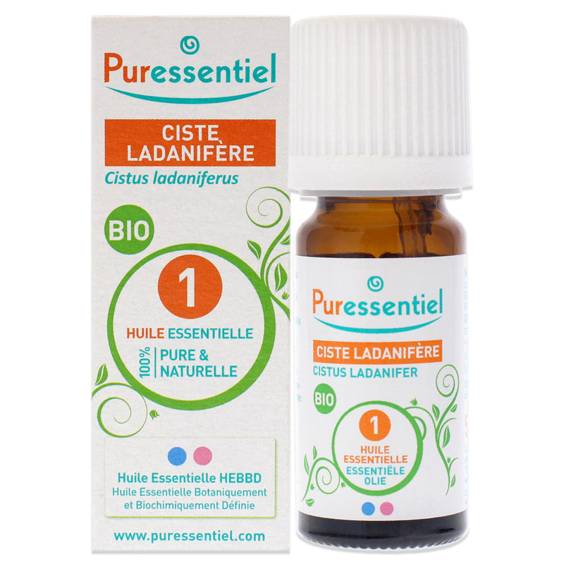 Puressentiel Organic Essential Oil - Cistus Ladanifer by Puressentiel for Unisex - 0.17 oz Oil