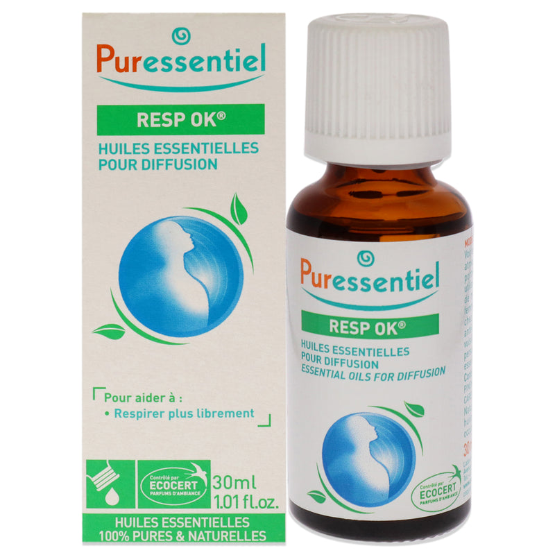 Puressentiel Diffusion Essential Oil - Respiratory Blend by Puressentiel for Unisex - 1.01 oz Oil