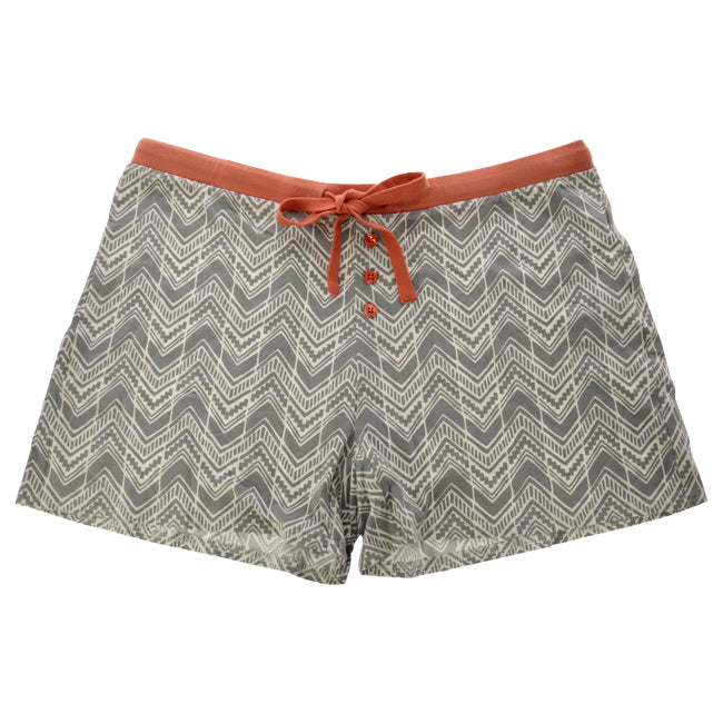 Bamboo Sleep Shorts - Tribal Stripe by Cariloha for Women - 1 Pc Short (S)