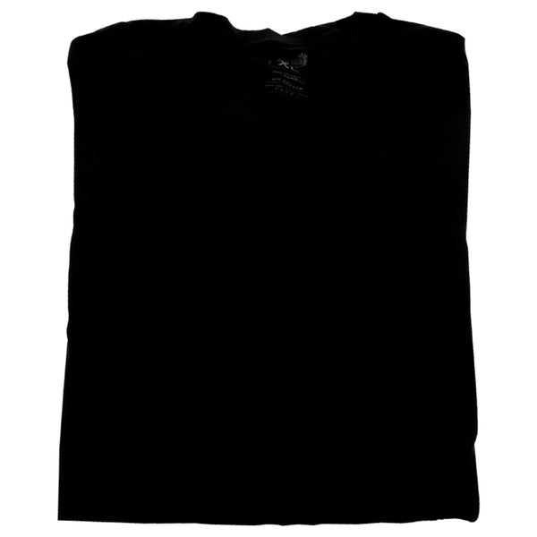 Bamboo Crew Tee - Black by Cariloha for Men - 1 Pc T-Shirt (XL)
