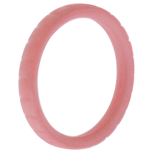 Silicone Wedding Stackble Lines Single Ring - Rose-Gold-New by ROQ for Women - 5 mm Ring