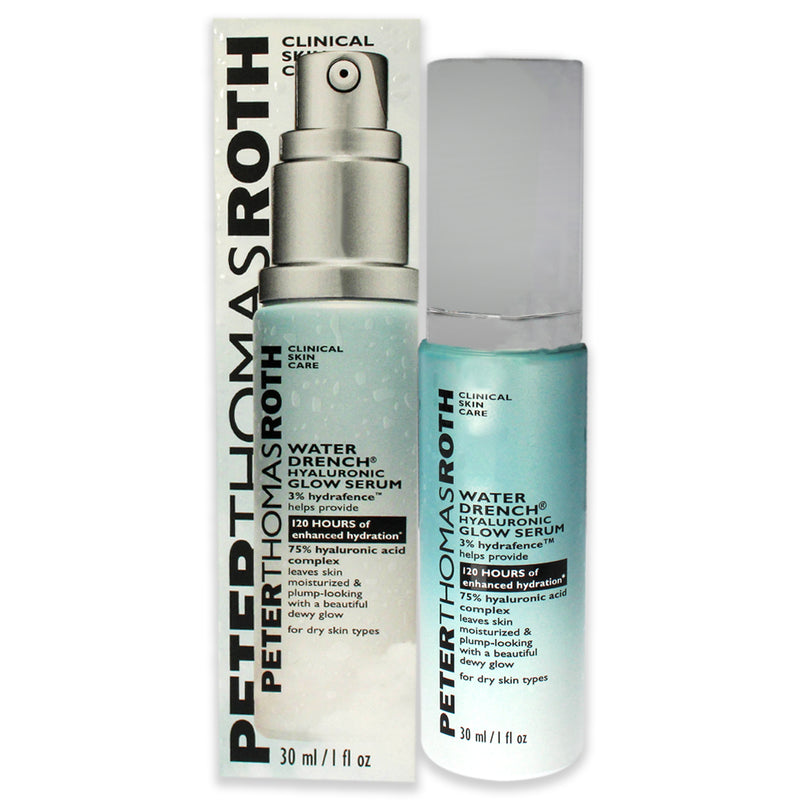 Peter Thomas Roth Water Drench Hyaluronic Glow Serum by Peter Thomas Roth for Unisex - 1 oz Serum