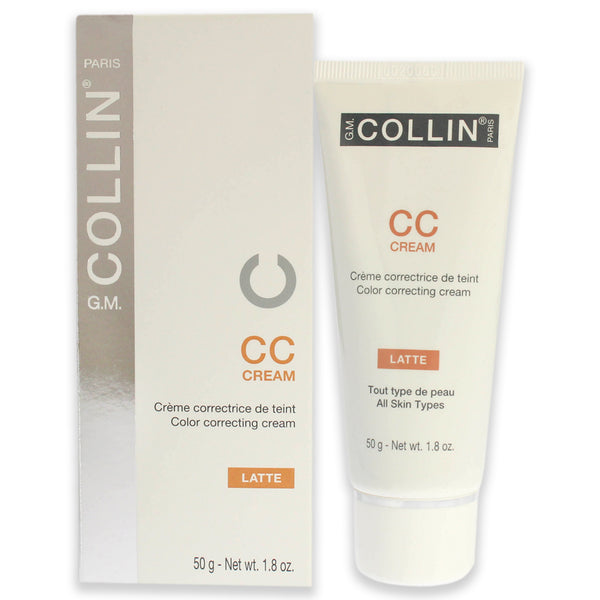 G.M. Collin CC Color Correcting Cream - Latte by G.M. Collin for Women - 1.8 oz Makeup