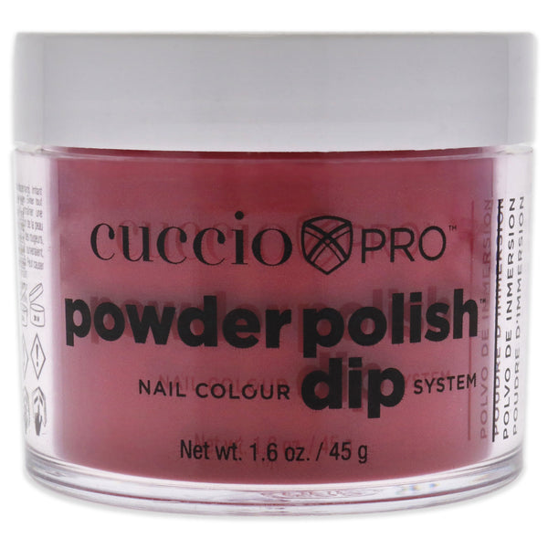 Cuccio Colour Pro Powder Polish Nail Colour Dip System - A Kiss In Paris by Cuccio Colour for Women - 1.6 oz Nail Powder