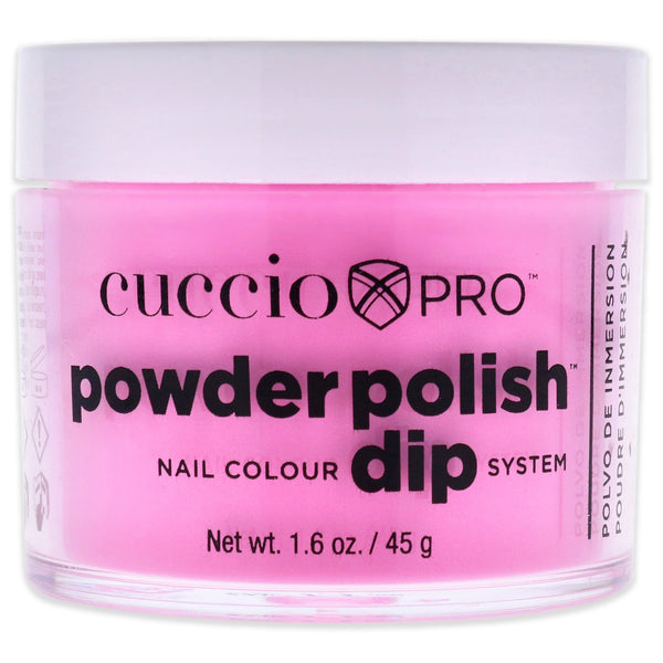 Cuccio Colour Pro Powder Polish Nail Colour Dip System - Dragon Fruit Sorbet by Cuccio Colour for Women - 1.6 oz Nail Powder