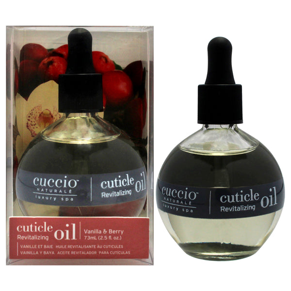 Cuccio Naturale Cuticle Revitalizing Oil - Vanilla and Berry by Cuccio Naturale for Unisex - 2.5 oz Oil