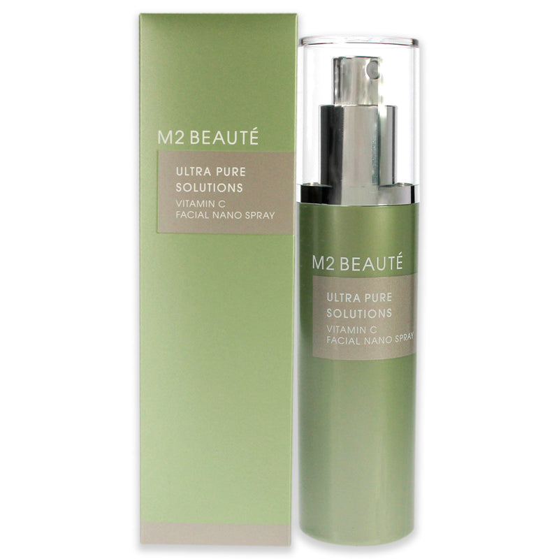 M2 Beaute Ultra Pure Solutions Vitamin C Facial Nano Spray by M2 Beaute for Women - 2.5 oz Facial Spray