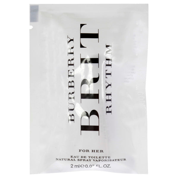 Burberry Burberry Brit Rhythm by Burberry for Women - 2 ml EDT Spray Vial (Mini)