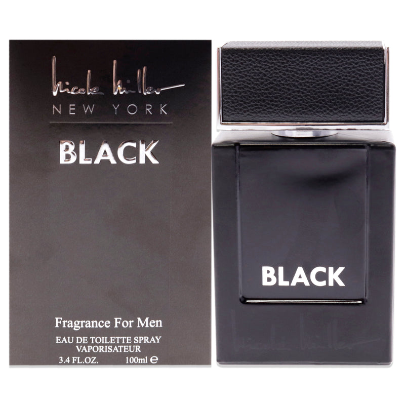 Nicole Miller Nicole Miller Black by Nicole Miller for Men - 3.4 oz EDT Spray