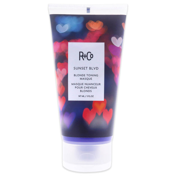 R+Co Sunset Blvd Blonde Toning Masque by R+Co for Unisex - 5 oz Masque