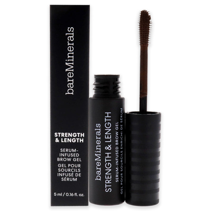 BareMinerals Strength and Length Serum-Infused Brow Gel - Coffee by bareMinerals for Women - 0.16 oz Brow Gel