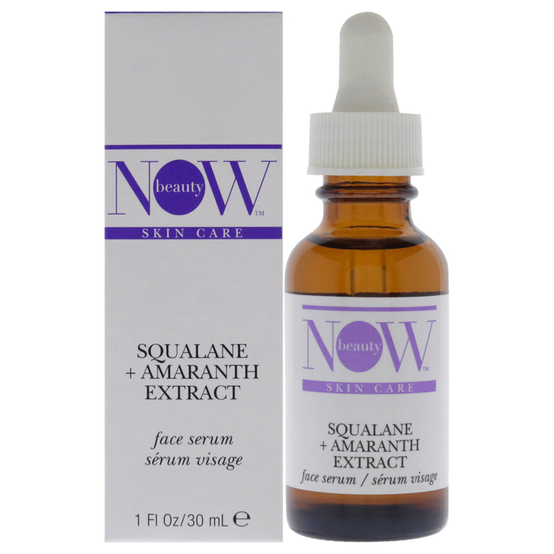 NOW Beauty Squalane Plus Amaranth Extract Serum by NOW Beauty for Unisex - 1 oz Serum