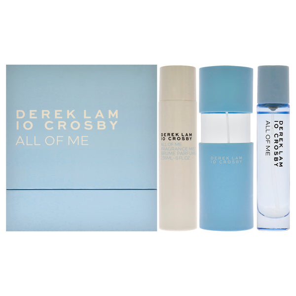 Derek Lam All of Me by Derek Lam for Women - 3 Pc Gift Set 3.4oz EDP Spray, 10ml EDP Spray, 8oz Fragrance Mist