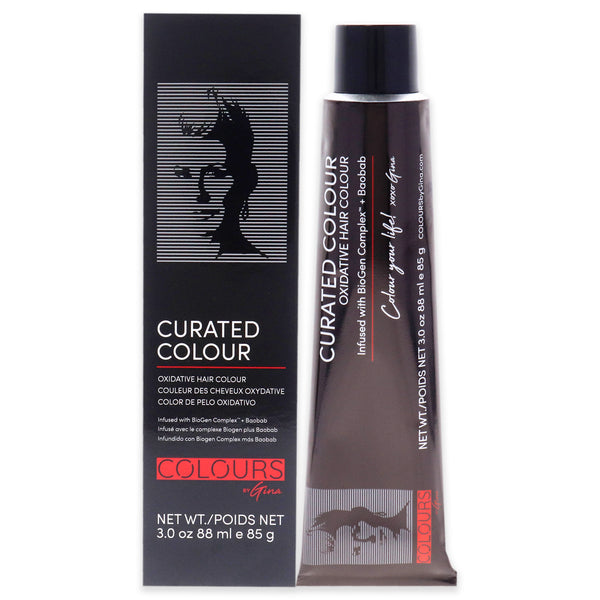 Colours By Gina Curated Colour - 4.35-4GM Golden Mahogany Brown by Colours By Gina for Unisex - 3 oz Hair Color