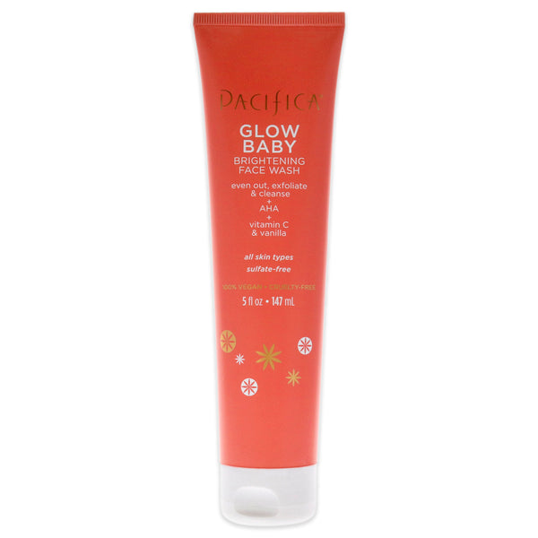 Pacifica Glow Baby Brightening Face Wash by Pacifica for Women - 5 oz Face Wash