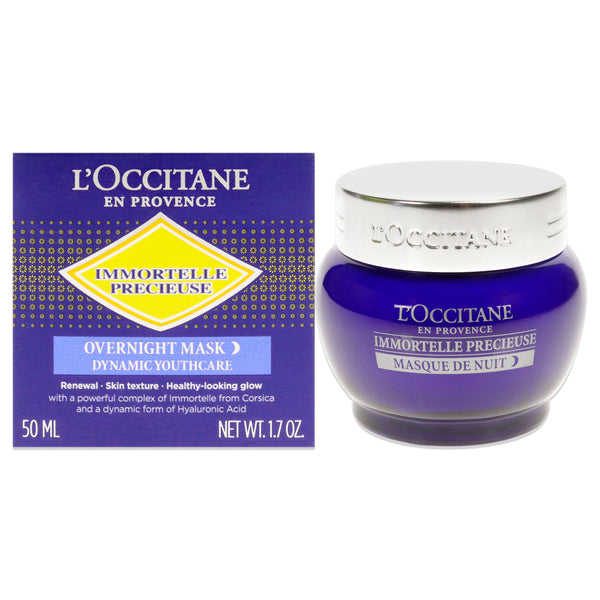 L'Occitane Immortelle Precious Overnight Mask by LOccitane for Unisex - 1.7 oz Mask