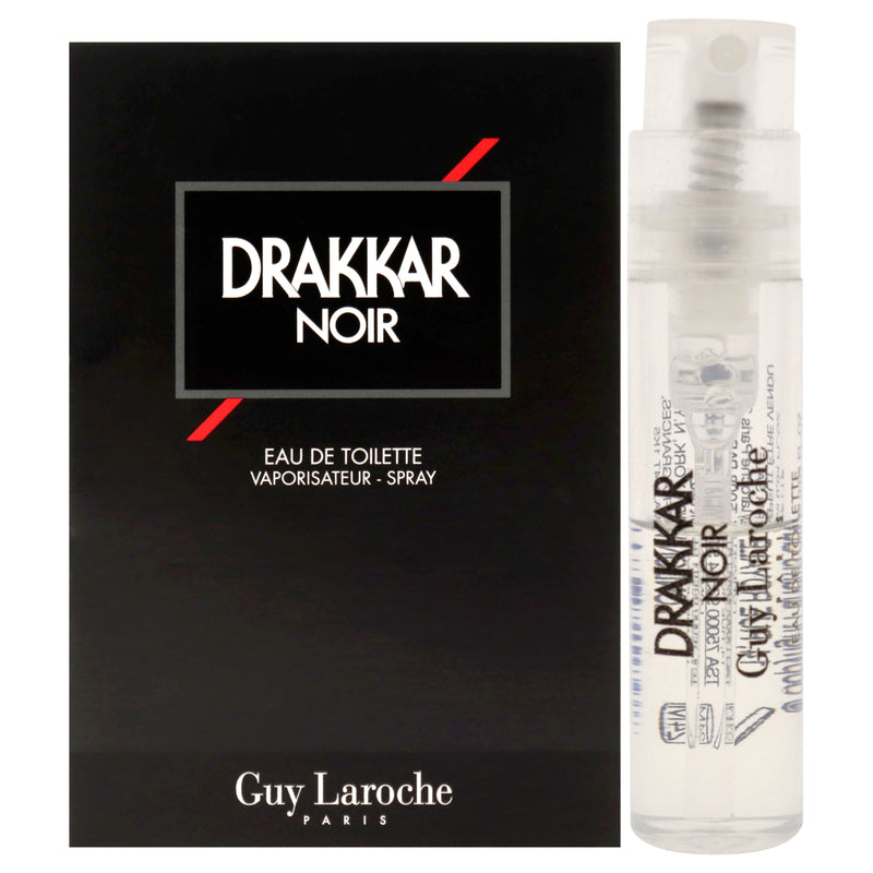 Guy Laroche Drakkar Noir by Guy Laroche for Men - 1.2 ml EDT Spray Vial (Mini)