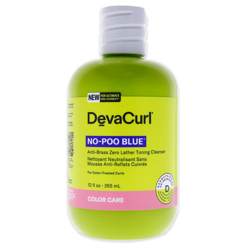 DevaCurl No-Poo Blue Cleanser by DevaCurl for Unisex - 12 oz Cleanser