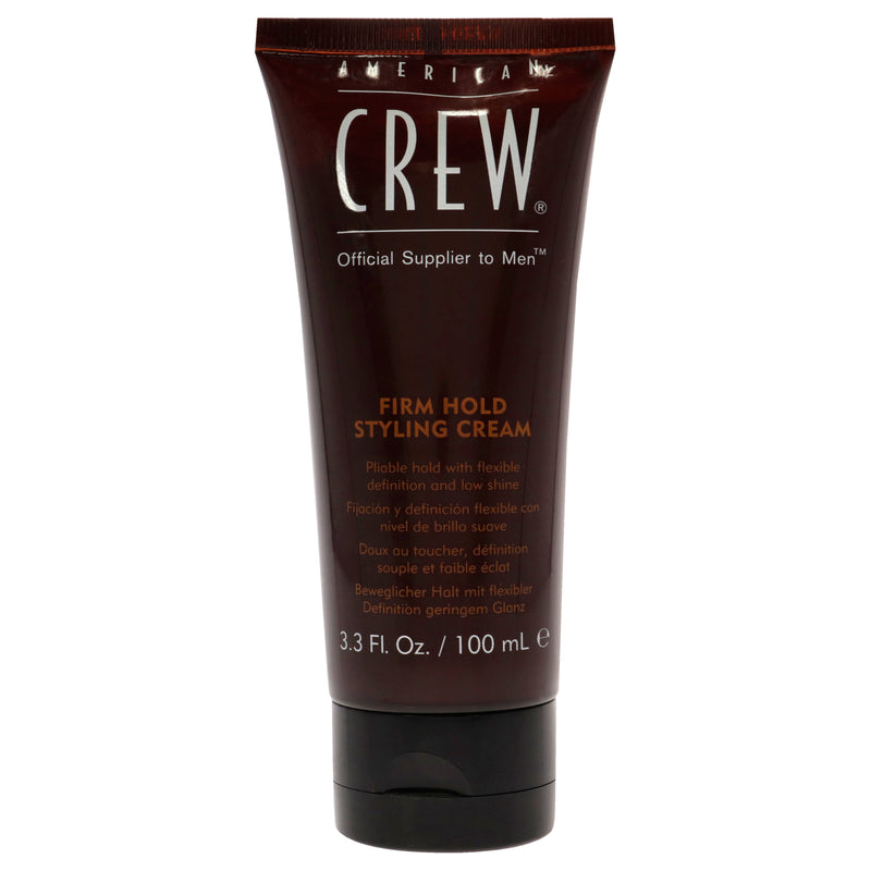 American Crew Firm Hold Styling Cream by American Crew for Men - 3.3 oz Cream