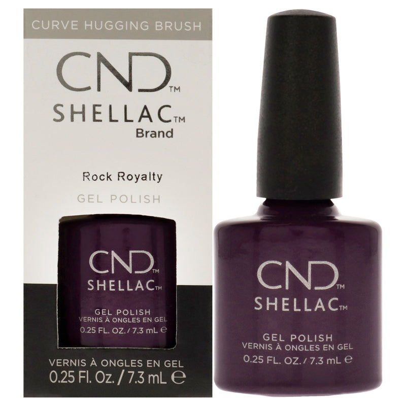 CND Shellac Nail Color - Rock Royalty by CND for Women - 0.25 oz Nail Polish