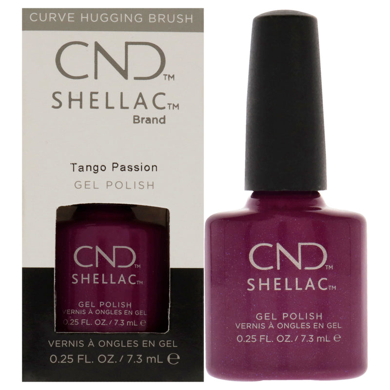 CND Shellac Nail Color - Tango Passion by CND for Women - 0.25 oz Nail Polish