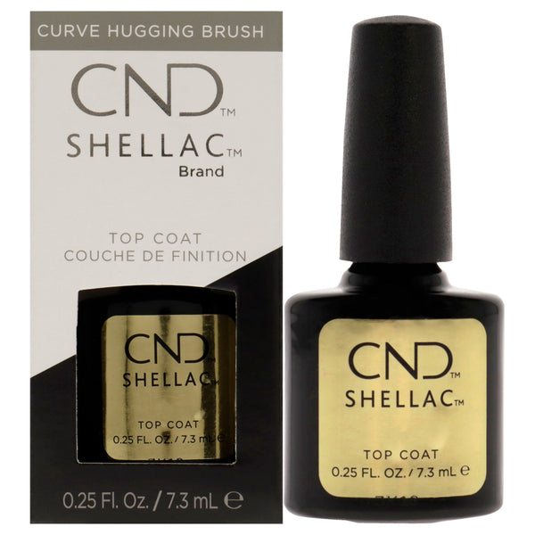 CND Shellac Nail Color - Original Top Coat by CND for Women - 0.25 oz Nail Polish