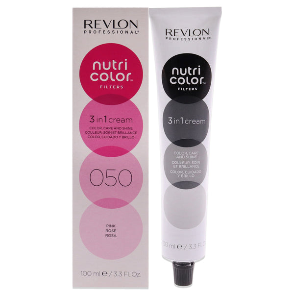 Revlon Nutri Color Cream - 050 Pink by Revlon for Unisex - 3.3 oz Hair Color