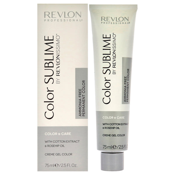 Revlon Revlonissimo Color Sublime - 6.12 Dark Ash Iridescent Blonde by Revlon for Unisex - 2.5 oz Hair Color