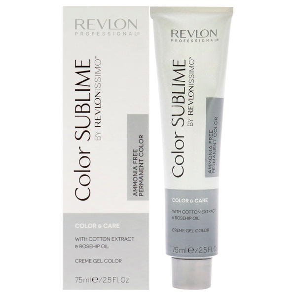 Revlon Revlonissimo Color Sublime - 6.40 Intense Dark Copper Blonde by Revlon for Unisex - 2.5 oz Hair Color