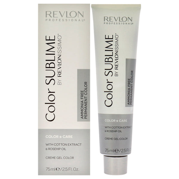 Revlon Revlonissimo Color Sublime - 6.41 Dark Copper Ash Blonde by Revlon for Unisex - 2.5 oz Hair Color