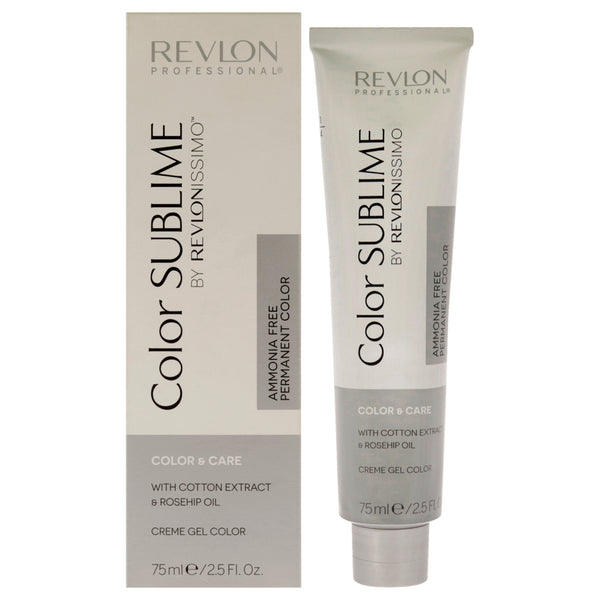 Revlon Revlonissimo Color Sublime - 6.65 Intense Dark Mahogany Red Blonde by Revlon for Unisex - 2.5 oz Hair Color