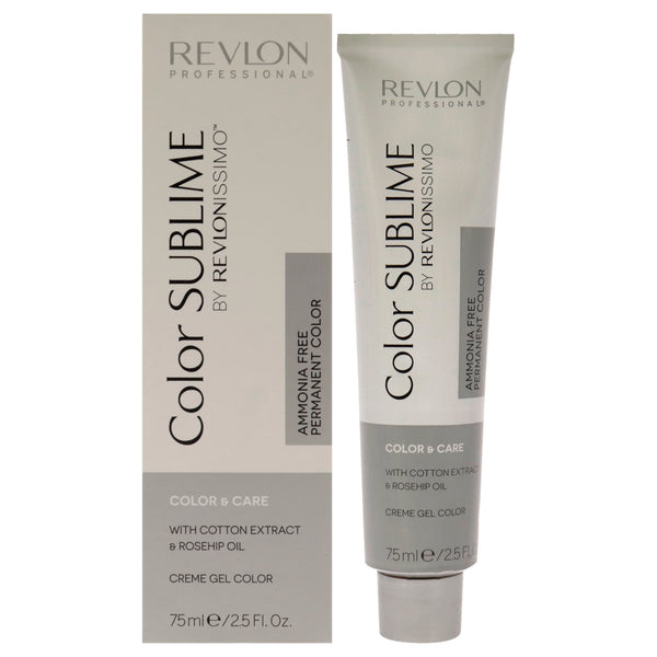 Revlon Revlonissimo Color Sublime - 9.12 Very Light Ash Iridescent Blonde by Revlon for Unisex - 2.5 oz Hair Color