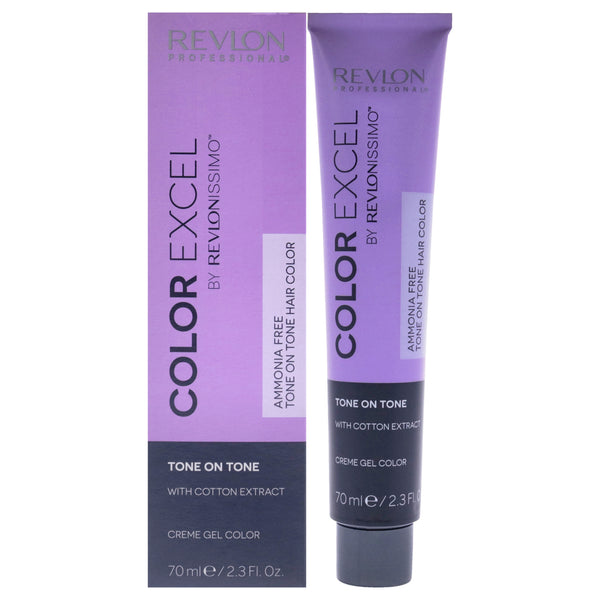 Revlon Revlonissimo Color Excel - 7.1 Medium Ash Blonde by Revlon for Unisex - 2.3 oz Hair Color