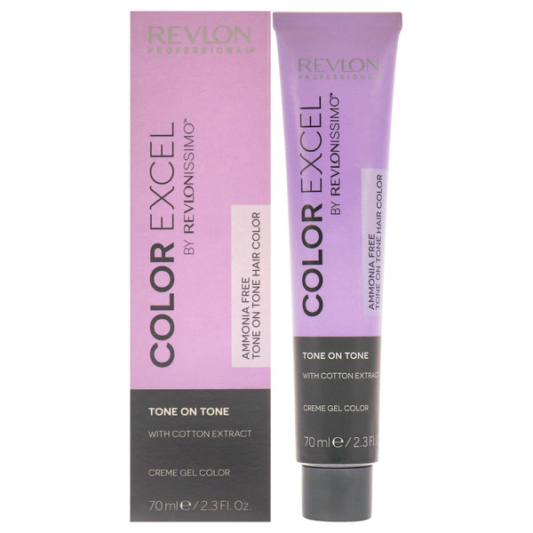 Revlon Revlonissimo Color Excel - 7.34 Medium Golden Copper Blonde by Revlon for Unisex - 2.3 oz Hair Color