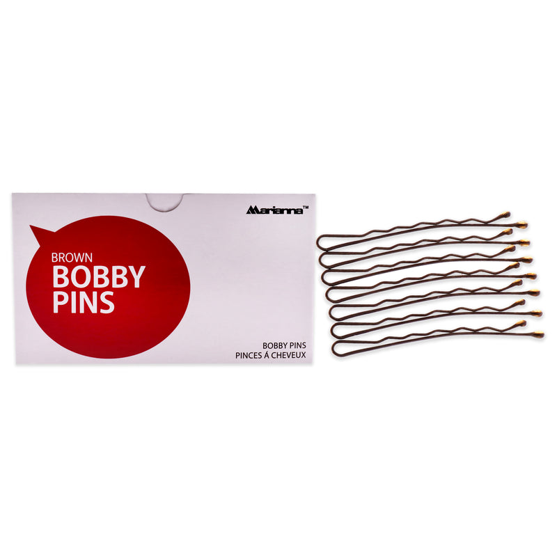 Marianna Supreme Bobby Pins - Brown by Marianna for Women - 1 lb Hair Clips