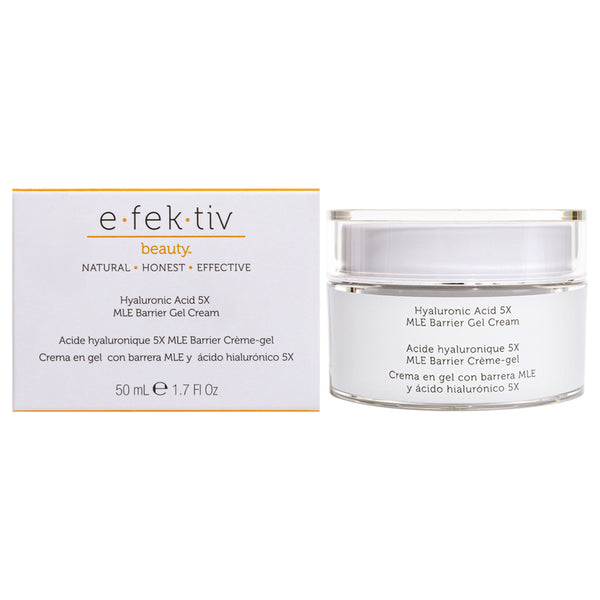 Hyaluronic Acid 5X MLE Barrier Gel Cream by e.fek.tiv for Unisex - 1.7 oz Lotion